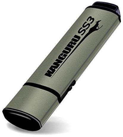 Kanguru 32GB SS3 USB3.0 - Memoria USB (32 GB, USB 3.0, 105 MB/s, Tapa, Aluminio, 0-70 °C)