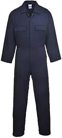Portwest Combinaison Coton Euro Work, Couleur: Marine Tall, Taille: XXL, S998NATXXL