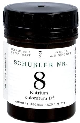 SCHÜSSLER Nr.8 Natrium chloratum D 6 Tabletten 400 St