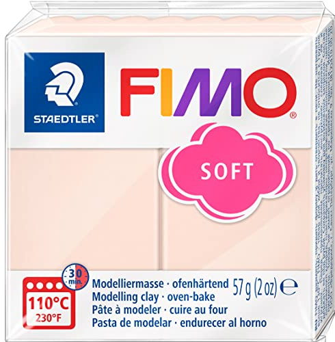 Staedtler© Modelliermasse FIMO© soft - 57 g, haut hell