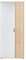 AVANTI TRENDSTORE - Talent - Armadio ad Ante a Battente, scarpiera in Laminato Quercia/Bianco, Dimensioni: Lap 70x176x35 cm