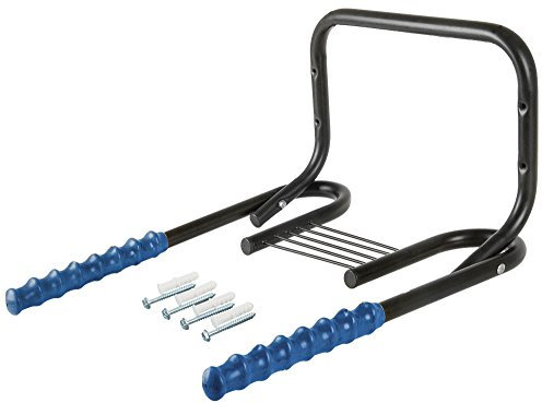 M-Wave 430217.0 Soporte Cuelgabicis, Unisex, Azul, Talla Única