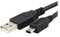 Logilink - ® iZKA Mini câble de Charge/synchronisation USB pour GPS Garmin Nüvi 200w, 205, 205w, 215, 215t, 205WT, 250w, 255w, 200WT, 200WT, 255wt, 255T/265T, 265WT, 275t, 860 865t 770, 760t 1390t 1390/850 880 855, 885t 1200 1250 1260t, 1300, 1350, 1350t 1370t 1390t