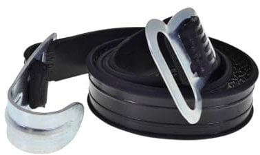 Spanngummi 75cm extra stark schwarz Gepäckträger Gepäckgummi Spanngurt Mofa