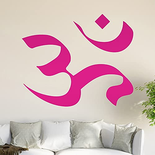 Om Ohm Wandtattoo in 6 Größen - Wandaufkleber Wall Sticker - Dekoration, Küche, Wohnzimmer, Schlafzimmer, Badezimmer