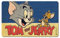 Logoshirt® Tom & Jerry I Logo I Frühstücksbrettchen I Schneidebrett I 23x14cm I spülmaschinenfest & hitzebeständig I Lizenziertes Originaldesign