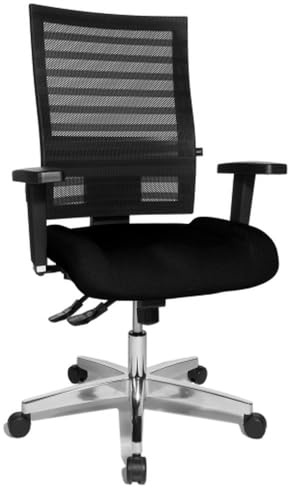 TOPSTAR Profi Bürostuhl P91 AL.G3 Stoff Schwarz