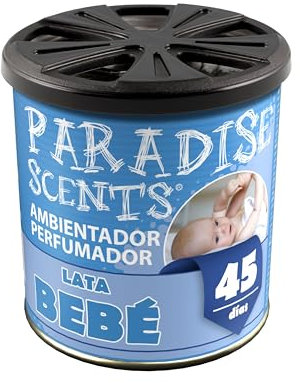 PARADISE SCENTS Paradise PER80133 Désodorisant Gel pour la Voiture Senteur Bébé, 100 G