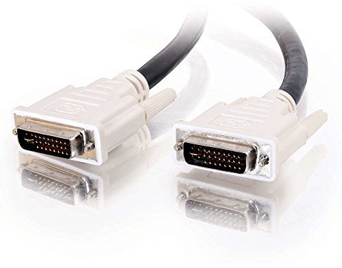 C2G 2M DVI-I Male to Male DVI-I Dual Link Video Monitor Display Cable