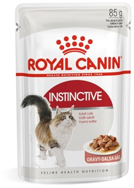 ROYAL CANIN Instinctive Wet Cat Food in Gravy x 48 (4 x 12 pack) 4080g