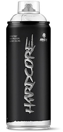 Montana Colors MTN Hardcore Blanco Mate, Spray 400ml