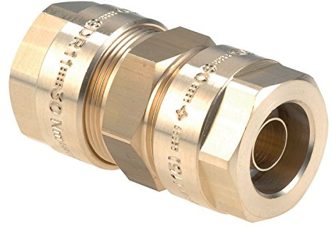 MANCHON EGAL A SERRAGE MECANIQUE POUR PEHD CALIBRE 25 GAZ DE RESEAU GAMME MAN-PEHD CLESSE COMAP