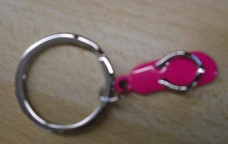 Gift Company Schlüssel-Anhänger Flip Flop pink TRENDIG !!!
