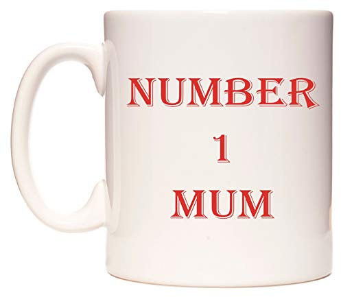 WeDoMugs Number 1 Mum - Ceramic 11oz Coffee Tea Gift Mug Cup