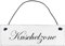 Anika Hermsen-Grallert, HomeYourself Shabby Chic Vintage Schild Kuschelzone Dekoschild Türschild