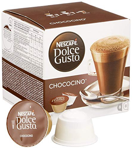 NESCAFÉ Dolce Gusto Chococino Trinkschokolade -Feiner Kakao Geschmack (16 Kapseln), 270g