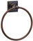 Designers Impressions Aurora Series Handtuchring aus ölgeriebener Bronze