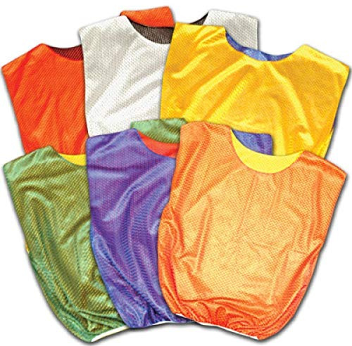 Champro Reversible Vest (Orange/Gold, Intermediate)
