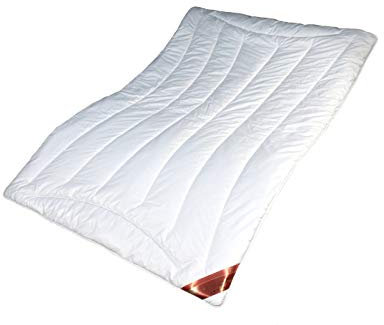Sommer Kamelhaardecke Extra Leichtsteppdecke 5 Sterne Garanta Natur, Grösse:200x200 cm