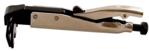 PowerTec 91360 Self Locking Multi Grip Pliers - Wide Flat Jaws