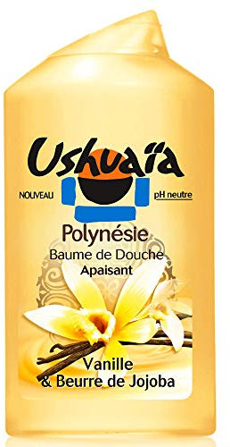 Ushuaïa - Polynésie Baume de Douche Apaisant à la Vanille & Beurre de Jojoba - 250 ml