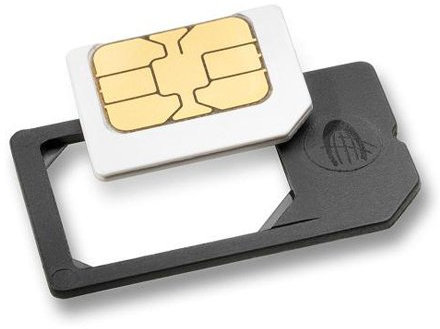Visionaer Adattatore MicroSim Card - Micro Sim Adapter - / Ideale per iPad, iPhone 4G