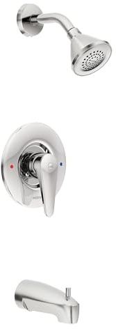 Moen T9389EP15 Commercial Posi Temp All Metal Trim Kit 1.5 GPM without Valve, Chrome