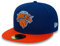 New Era Nba League Basic 59fifty York Knicks, Snapback Cap Uomo, Navy Orange, 7 1 8 56.8 cm