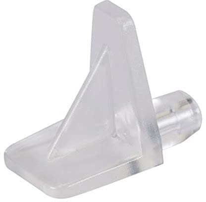 Trend Plastic Shelf Support 5mm, Pack of 12, High Load Capacity, Ideal for Routing Workshop Jigs, SS/P5/12