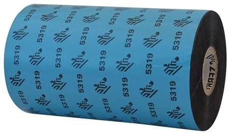Zebra 05319BK08345 - RIBBON 5319 WAX 83MM - 450 METERS C-25MM BOX OF 6