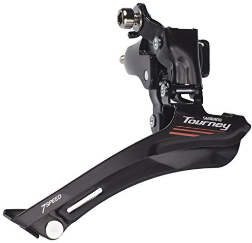 Shimano EFDA070AX1 Umwerfer, Schwarz, 7 Speed