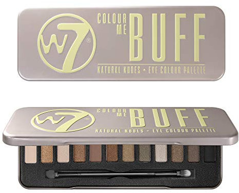 w7 Colour me Buff - Lidschattenpalette, 1 x 15.6g