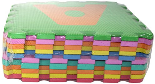 Due Esse FR000269A - Tappeto Puzzle Lettere, 10 Pezzi