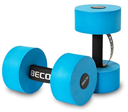 BECO Aquahanteln Gr. L Paar Wasser Schwimm Gewichte Fitness Aquagym Aquajogging