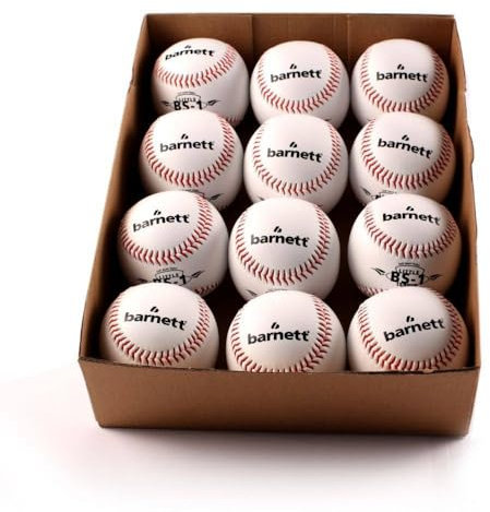 BARNETT BS-1 Baseball Ball Anfänger Baseball, Softtouch, Grösse 9, 12St.