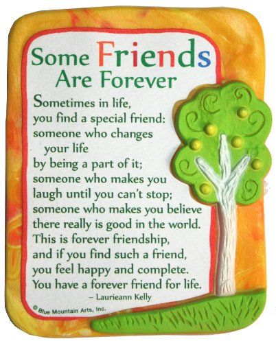 Sculpted Magnet: Some Friends are Forever, 3.0 x 3.5