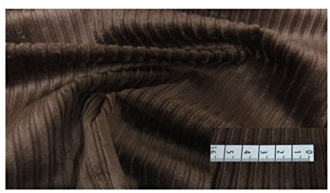 Fabrics-City BRAUN BAUMWOLLE 5MM BREITCORD FANCYCORD STOFF CORDSTOFF STOFFE, 3819