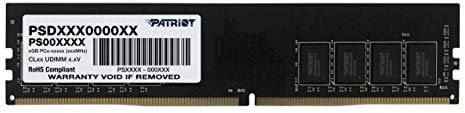 Patriot Memory Serie Signature Memoria RAM DDR4 2400 MHz PC4-19200 8GB (1x8GB) C17 - PSD48G240081