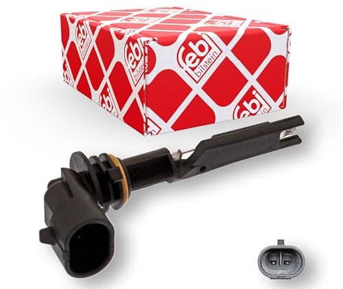 febi bilstein 45416 Kühlmittelstandsensor mit Dichtring , 1 Stück, Schwarz