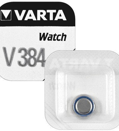 10x Varta Button Cell Silver Oxid-Watch Batteries, 1 Pcs Blister - Varta (V384/Sr41) Sr 41 Sw / V 384 Varta 1Bl