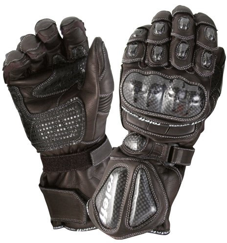 Roleff Racewear Lederhandschuhe, Schwarz, XXL