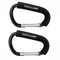 Pram/Stroller/Buggy Hook for Carrying Bags - Essential Accessory (Twin Pack Large)