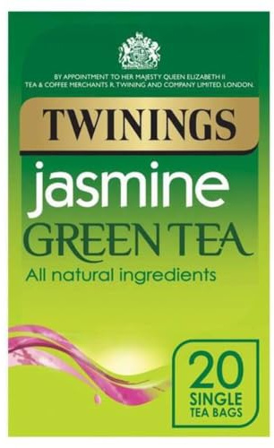 Twinings Jasmine Green Tea Bags, 20 each