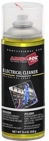 Ambro-Sol - M200 Nettoyeur Sec pour Contacts Électriques, Spray Indiqué pour le Nettoyage et l’Entretien des Contacts Électriques et Électromagnétiques, Bombe En Fer Blanc Recyclable de 400 ml