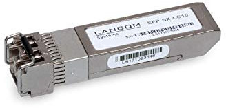 LANCOM SFP-SX-LC10 Glasfaser-SFP-Modul, 10GBASE-SR/SW-SFP-Modul, Multimode Fiber (max. Entfernung 300 m)