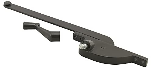 Prime-Line H 3511 Casement Window Operator, Right Hand, Teardrop Body, Bronze, 9 In. Arm (Single Pack)