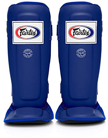 Fairtex Espinilleras de Muay Thai SP3 para Hombres, Mujeres, Niños | Entrenamiento de MMA, Kickboxing | Premium, Livianas y Duraderas | Evita la Periostitis Durante el Entrenamiento y el Sparring