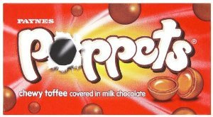 Paynes Poppets Box Toffee 40g x 12 Boxes