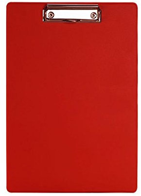 Alco DIN A4 Klemmbrett Farbe Rot