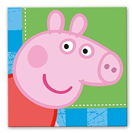 16 Papierservietten Peppa Wutz 33 x 33 cm